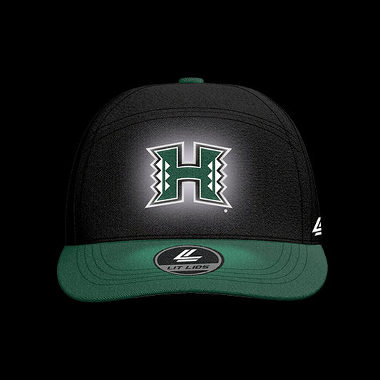 University of Hawaii Rainbow Warriors Varsity 6-Panel Lit Lid