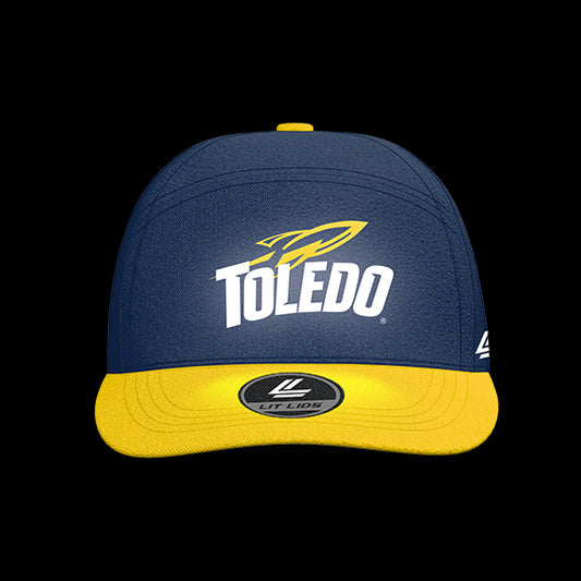 University of Toledo Rockets Varsity 6-Panel Lit Lid