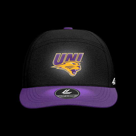 University of Northern Iowa Panthers Varsity 6-Panel Lit Lid