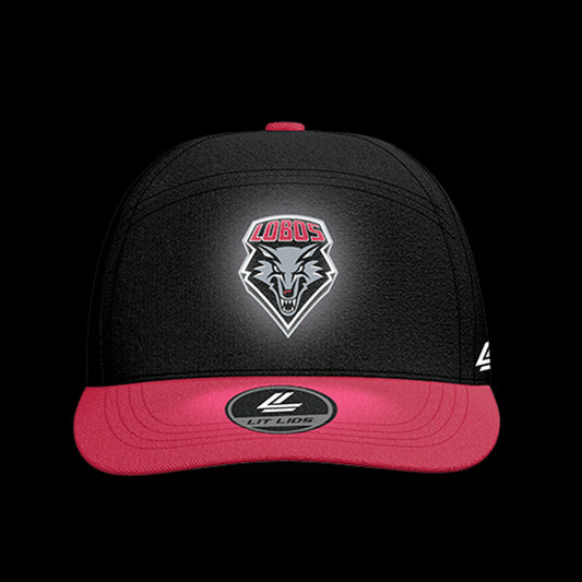 University of New Mexico Lobos Varsity 6-Panel Lit Lid