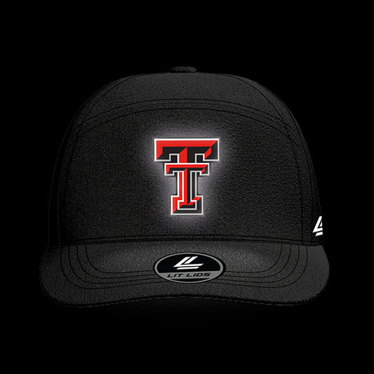 Texas Tech University Black Collection 6-Panel Lit Lid