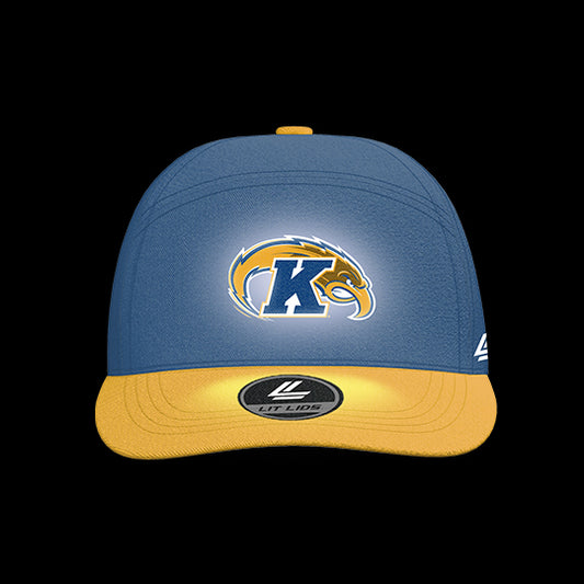 Kent State Golden Flashes Varsity 6-Panel Lit Lid
