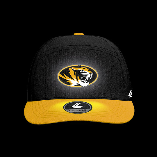 University of Missouri Tigers Varsity 6-Panel Lit Lid