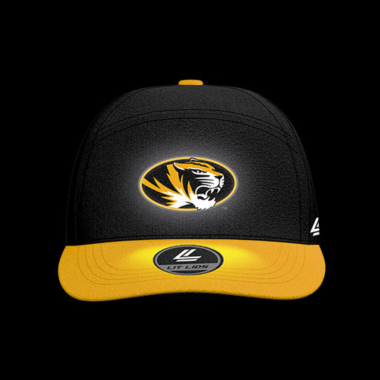 University of Missouri Tigers Varsity 6-Panel Lit Lid