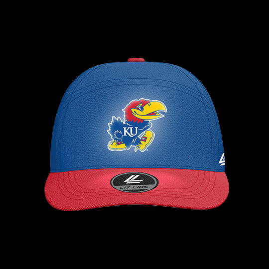 University of Kansas Jayhawks Varsity 6-Panel Lit Lid
