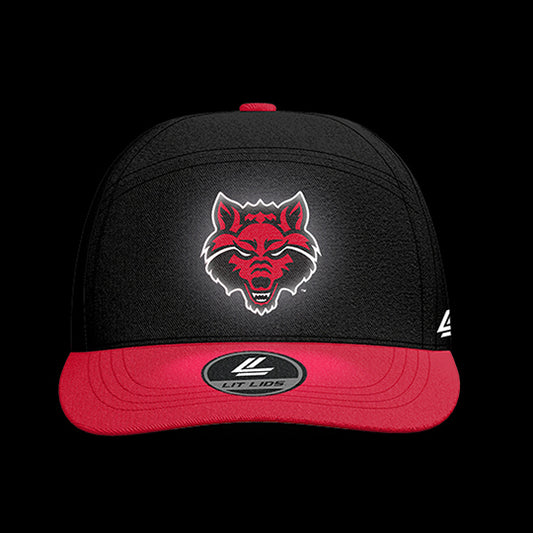 Arkansas State Red Wolves Varsity 6-Panel Lit Lid