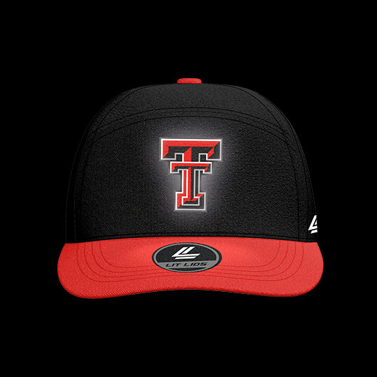 Texas Tech University Red Raiders Varsity 6-Panel Lit Lid