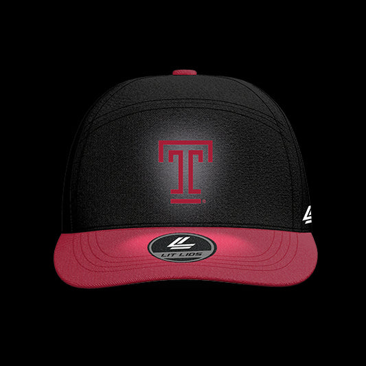 Temple University Owls Varsity 6-Panel Lit Lid