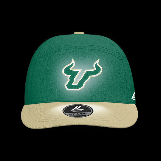 University of South Florida Bulls Varsity 6-Panel Lit Lid