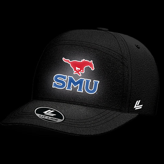 SMU Black Collection 6-Panel Lit Lid