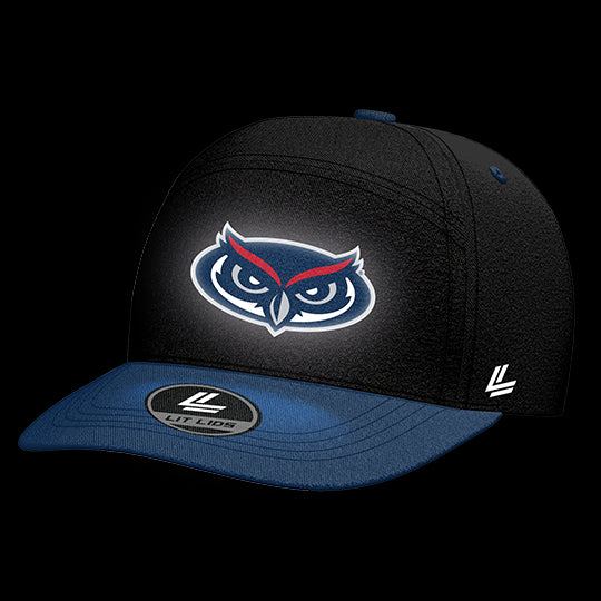 Florida Atlantic Owls Varsity 6-Panel Lit Lid