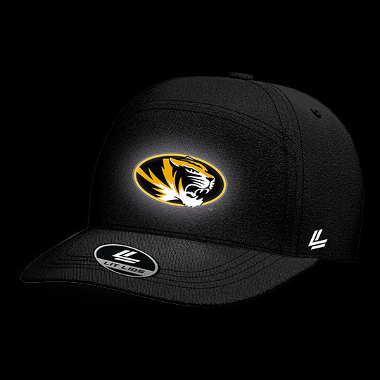 University of Missouri Black Collection 6-Panel Lit Lid