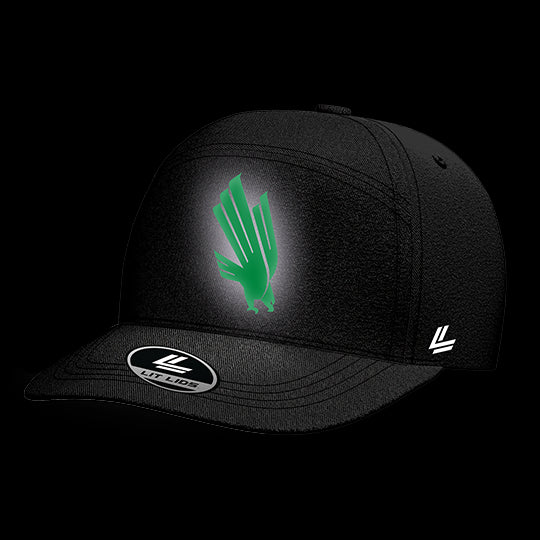 University of North Texas Black Collection 6-Panel Lit Lid