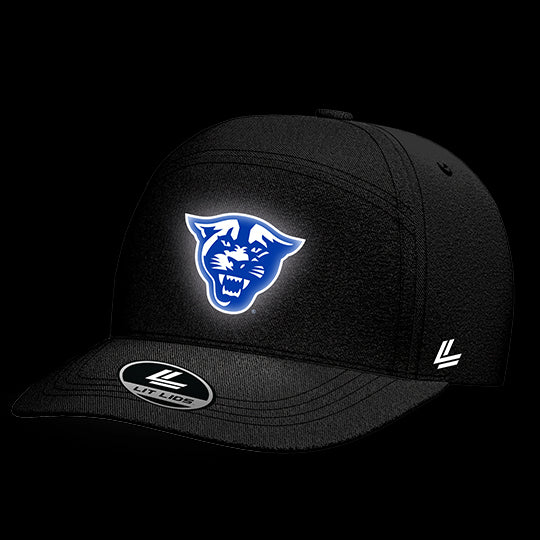 Georgia State University Black Collection 6-Panel Lit Lid