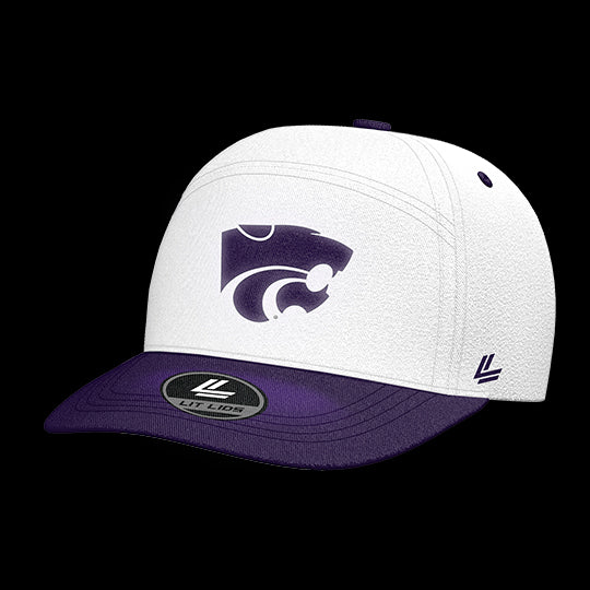Kansas State Wildcats Varsity 6-Panel Lit Lid