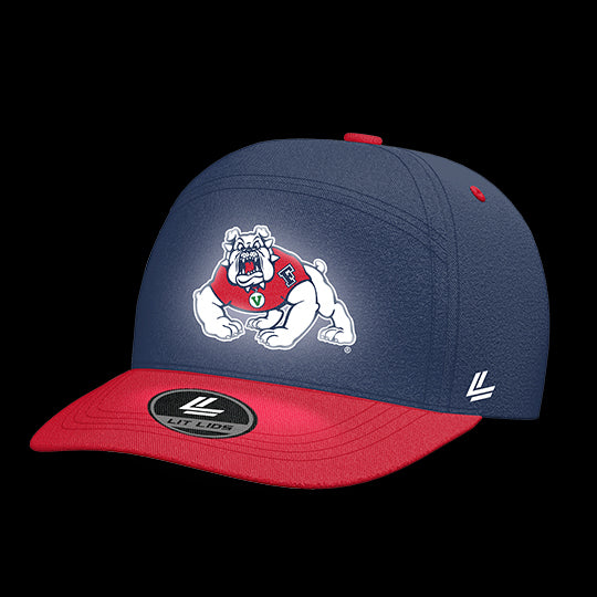 Fresno State Bulldogs Varsity 6-Panel Lit Lid