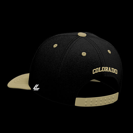University of Colorado Buffaloes Varsity 6-Panel Lit Lid