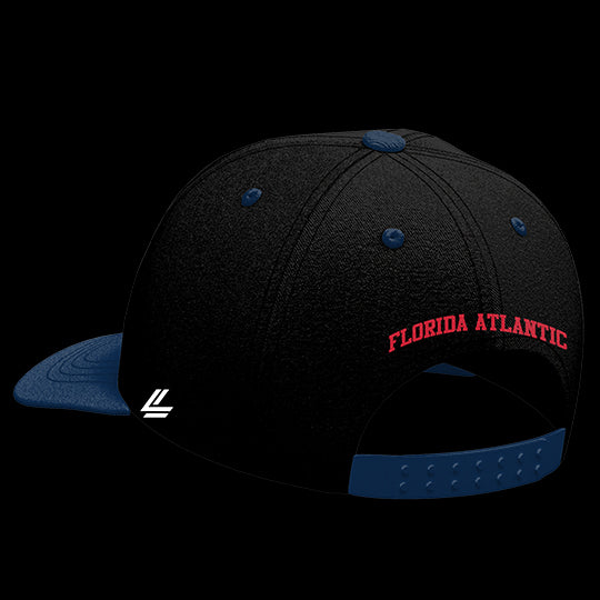 Florida Atlantic Owls Varsity 6-Panel Lit Lid