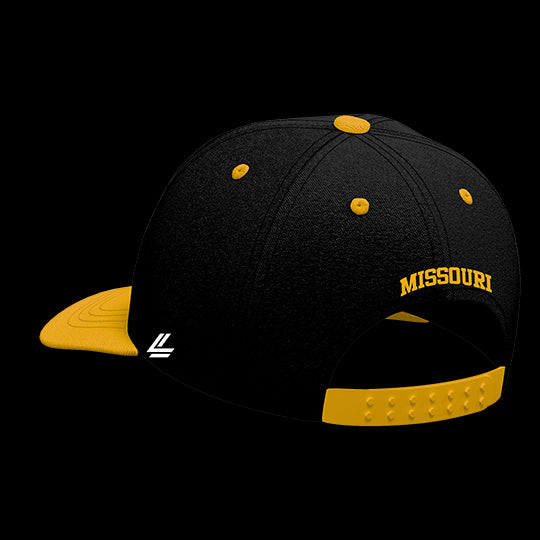 University of Missouri Tigers Varsity 6-Panel Lit Lid