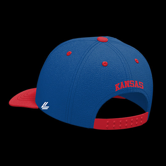 University of Kansas Jayhawks Varsity 6-Panel Lit Lid