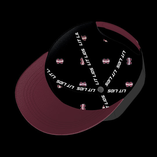 Mississippi State Bulldogs Varsity 6-Panel Lit Lid
