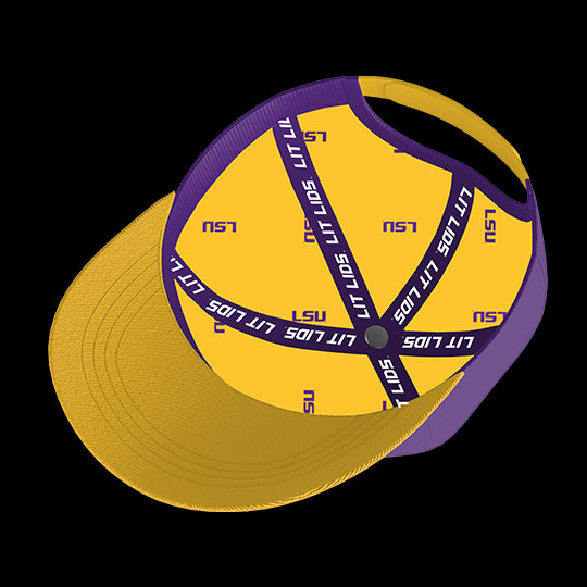 LSU Tigers Varsity 6-Panel Lit Lid