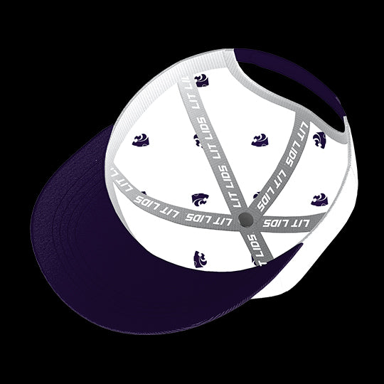 Kansas State Wildcats Varsity 6-Panel Lit Lid