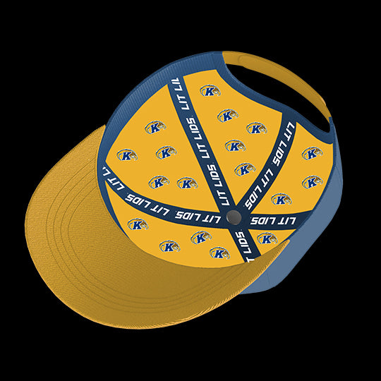 Kent State Golden Flashes Varsity 6-Panel Lit Lid