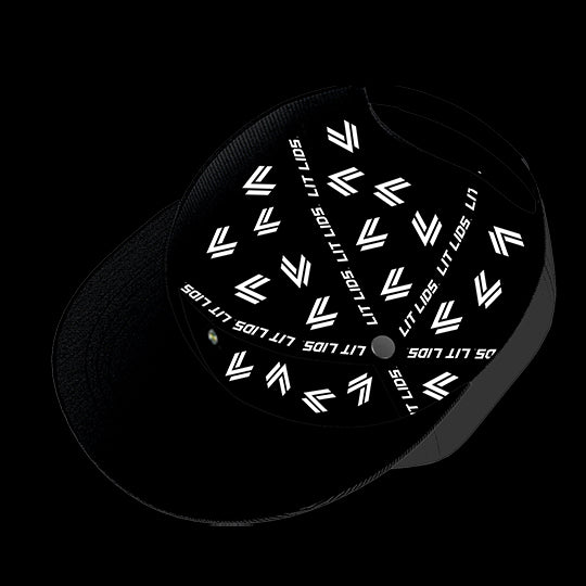 Arkansas State Black Collection 6-Panel Lit Lid