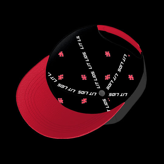 University of Houston Cougars Varsity 6-Panel Lit Lid