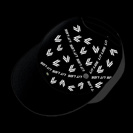 SMU Black Collection 6-Panel Lit Lid