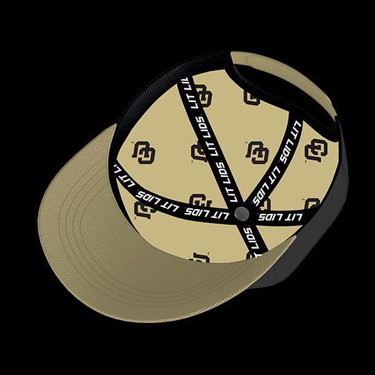 University of Colorado Buffaloes Varsity 6-Panel Lit Lid