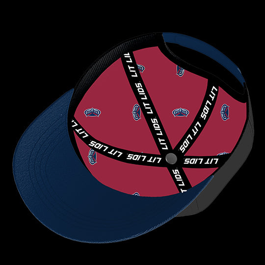 Florida Atlantic Owls Varsity 6-Panel Lit Lid