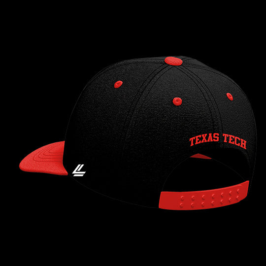 Texas Tech University Red Raiders Varsity 6-Panel Lit Lid