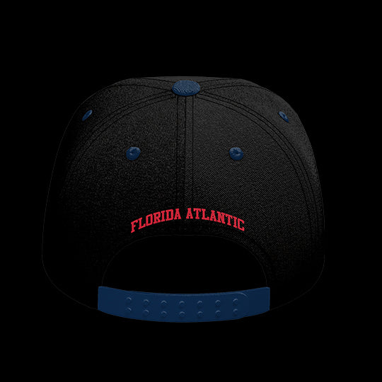 Florida Atlantic Owls Varsity 6-Panel Lit Lid