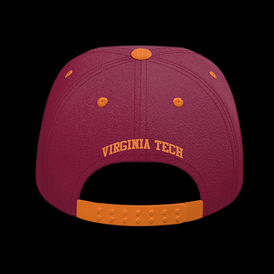 Virginia Tech University Hokies Varsity 6-Panel Lit Lid
