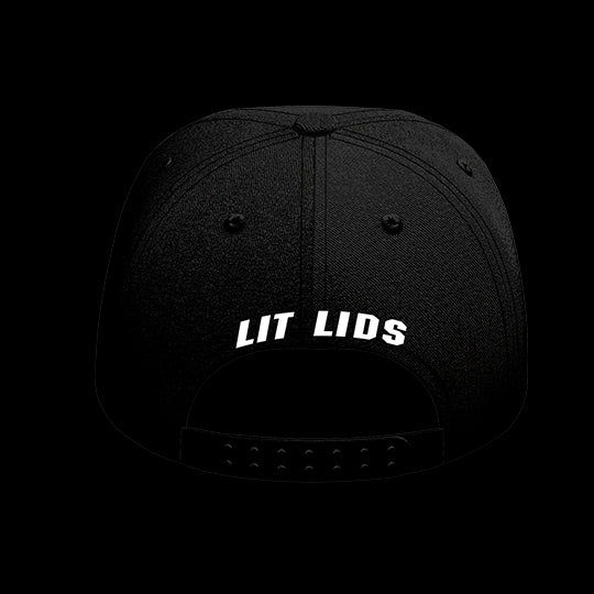 Lit Lids Black Collection 6-Panel Lit Lid