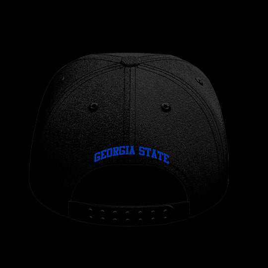 Georgia State University Black Collection 6-Panel Lit Lid