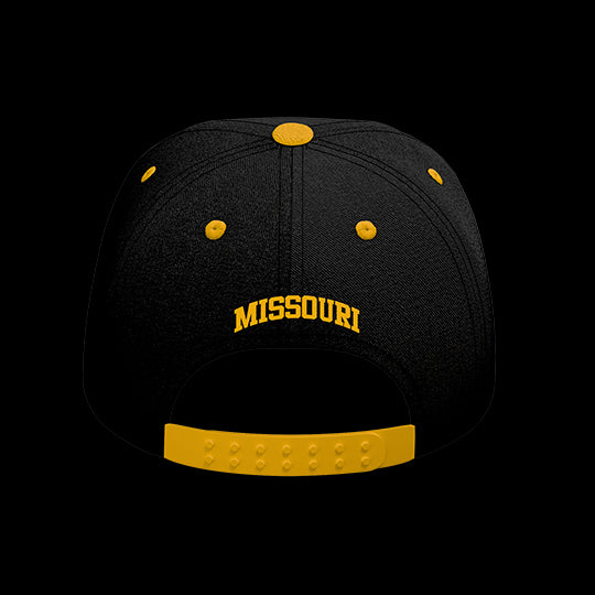 University of Missouri Tigers Varsity 6-Panel Lit Lid