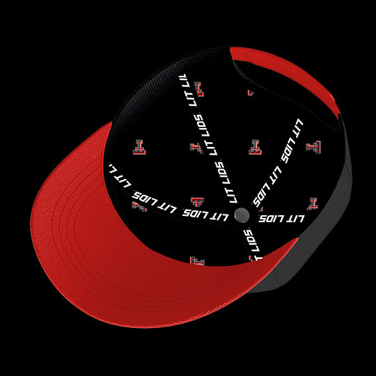 Texas Tech University Red Raiders Varsity 6-Panel Lit Lid
