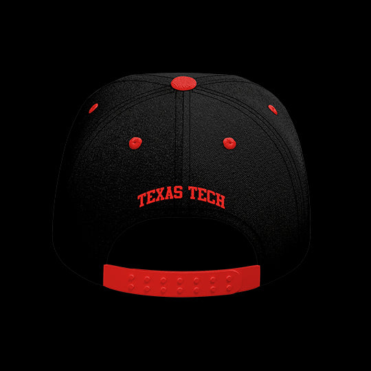 Texas Tech University Red Raiders Varsity 6-Panel Lit Lid