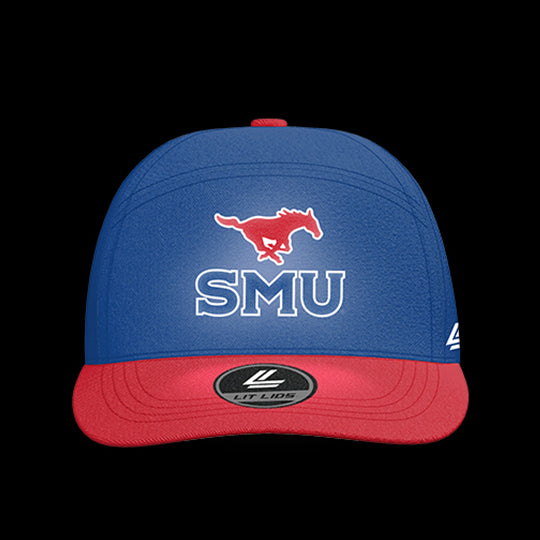 SMU Mustangs Varsity 6-Panel Lit Lid
