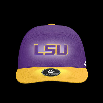 LSU Tigers Varsity 6-Panel Lit Lid