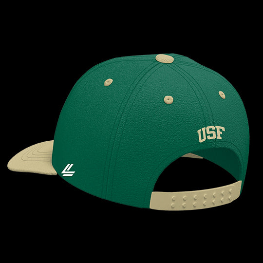 University of South Florida Bulls Varsity 6-Panel Lit Lid
