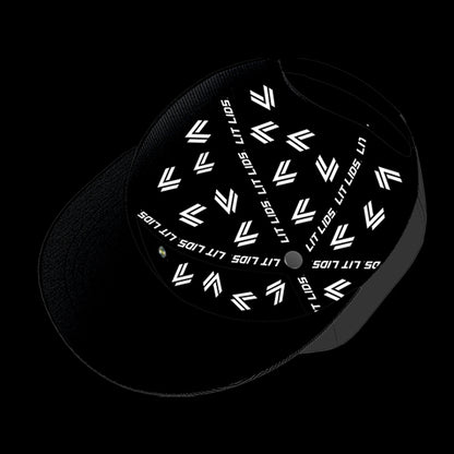 SMU Black Collection 6-Panel Lit Lid