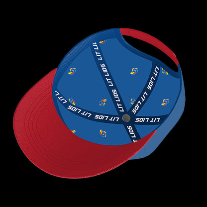 University of Kansas Jayhawks Varsity 6-Panel Lit Lid